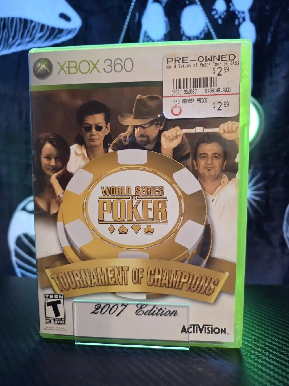 Microsoft Xbox 360 World Series Of Poker Tournament Of Champions Edition 2007